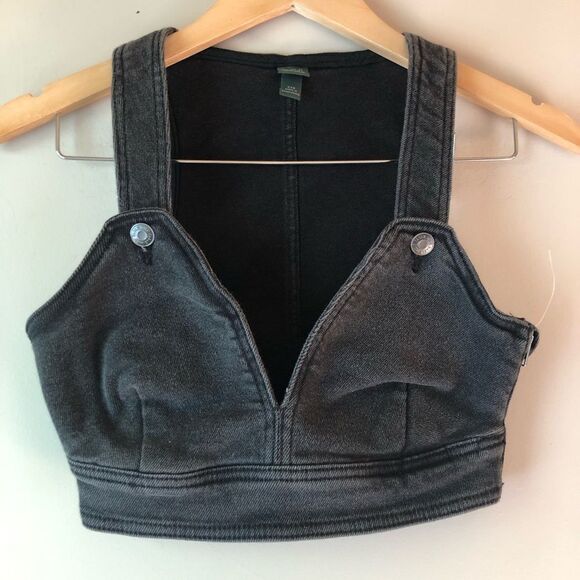 5/$15 • 📳 Wild Fable | NWOT Black Cropped Top - Picture 5 of 6